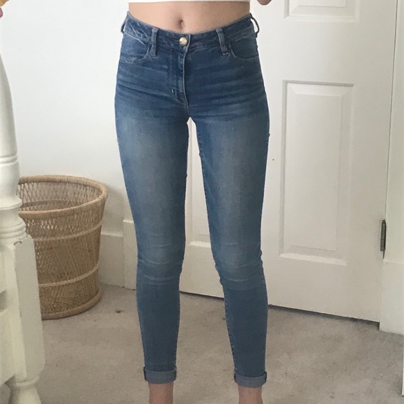 🌻 american eagle hi-rise jeggings - Picture 2 of 6